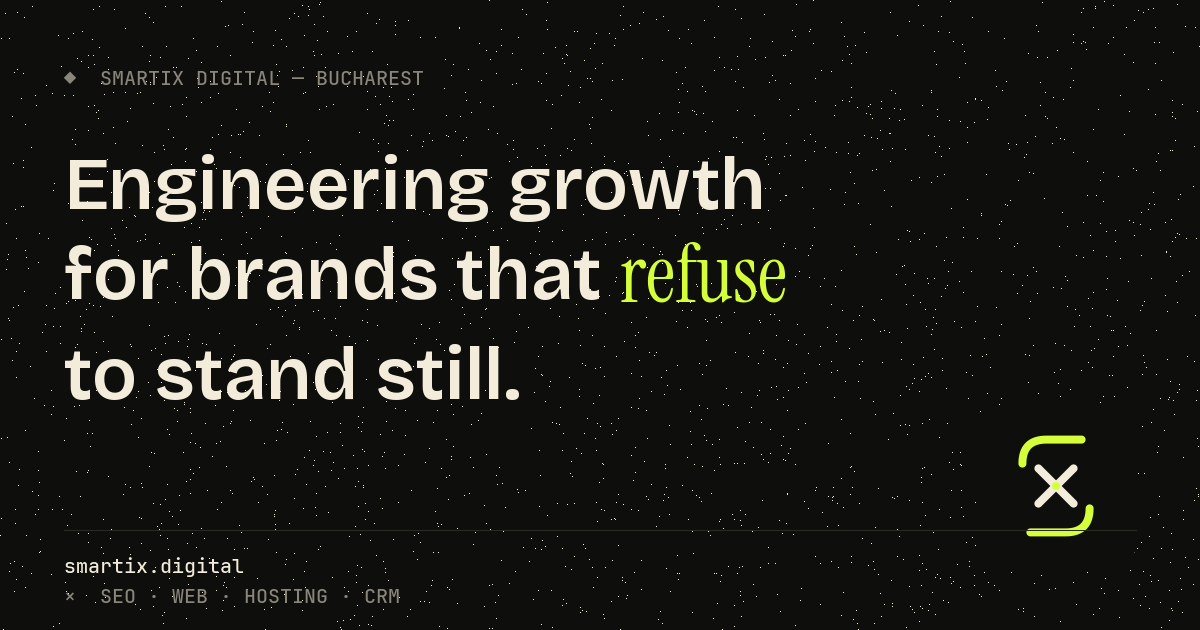 Smartix Digital — Engineering growth for ambitious brands